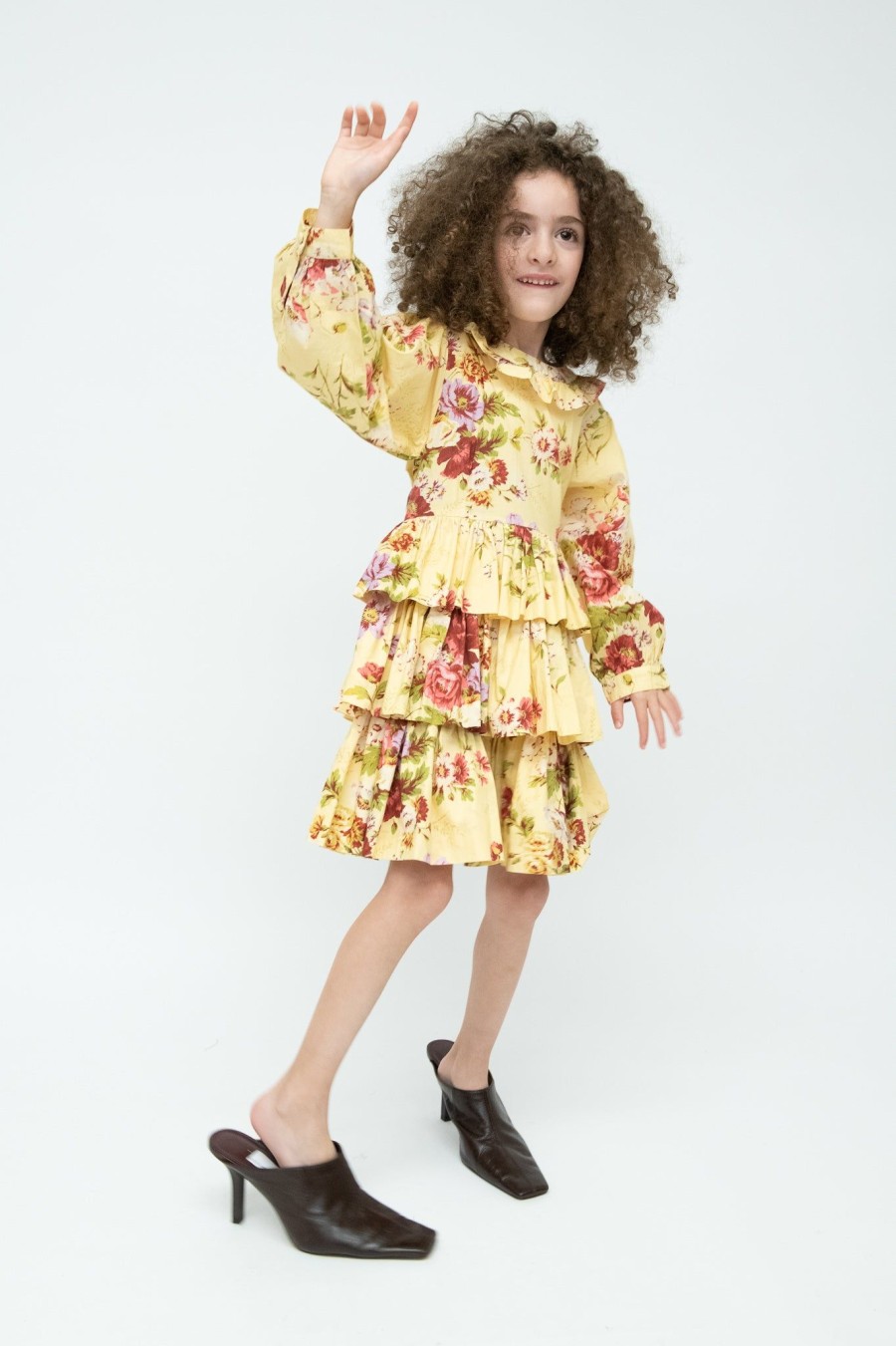 Kids Batsheva | Laura Ashley X Batsheva Kid'S Dress In Arundel Multi