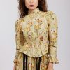 Women Batsheva | Laura Ashley X Batsheva Grace Blouse In Witton Floral Multi