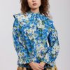 Women Batsheva | Laura Ashley X Batsheva Swansea Blouse In Mirfield Multi