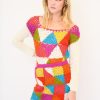 Women Batsheva | Vivien Crochet Sweater In Triangle Multi