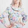 Women Batsheva | Laura Ashley X Batsheva Rhodri Blouse In Tulips Multi