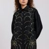 Women Batsheva | Alison Oversized Blouse In Firework Sequins Multi