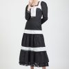 Women Batsheva | Dawn Dress In Black