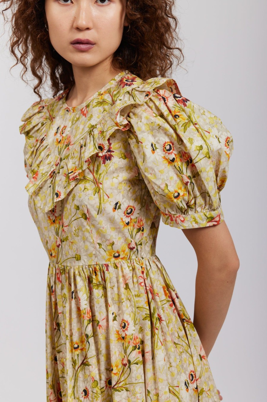 Women Batsheva | Laura Ashley X Batsheva May Dress In Witton Floral Multi