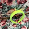 Women Batsheva | Headband In Taffeta Neon