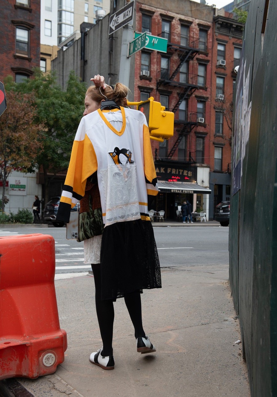 Women Batsheva | One-Of-A-Kind Vintage Pittsburgh Penguins Jersey Dress Multi