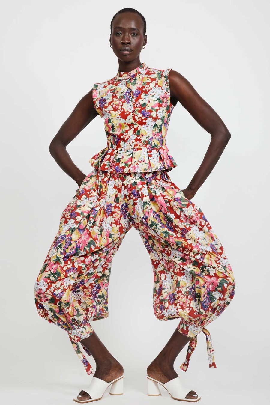 Women Batsheva | Laura Ashley X Batsheva Hauls Pant In Rubens Multi