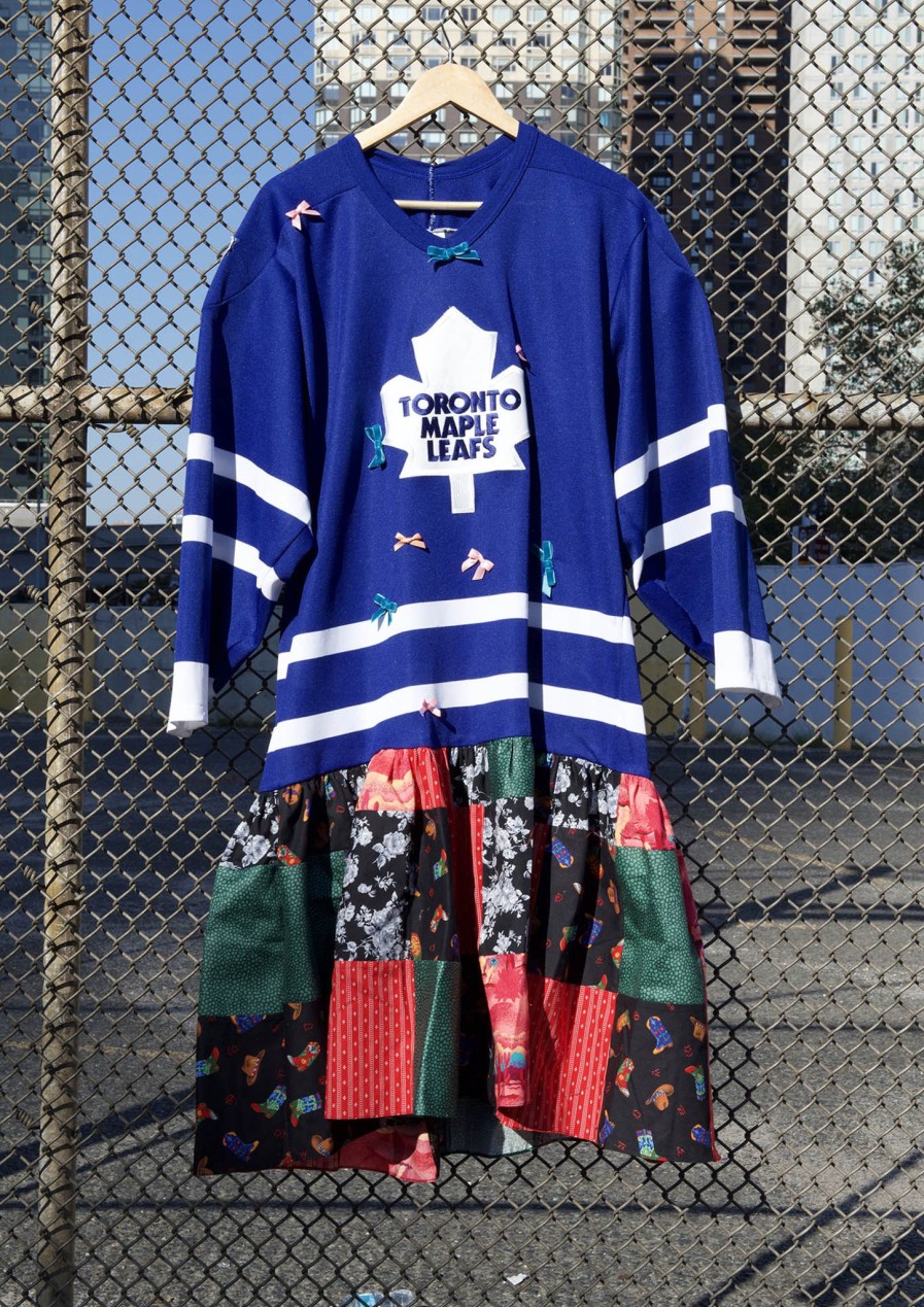 Women Batsheva | One-Of-A-Kind Vintage Toronto Maple Leafs Jersey Dress Multi