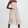 Women Batsheva | Laura Ashley X Batsheva Bronwyn Dress In Rowena Pink