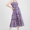 Women Batsheva | Laura Ashley X Batsheva Gwen Dress In Inglesham Purple