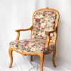 Home Batsheva | Upholstered Lounge Chair In Vintage Chintz Multi