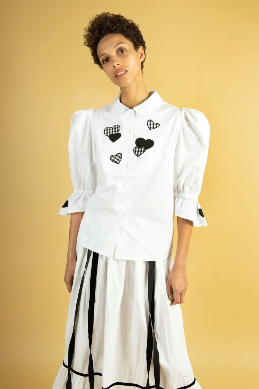 Women Batsheva | Thymme Blouse In White