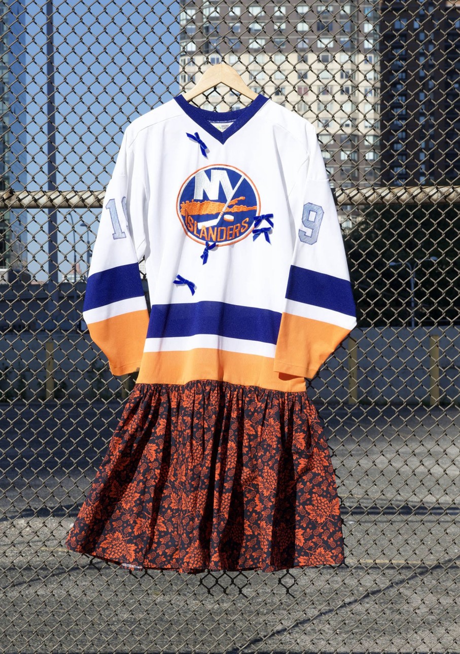 Women Batsheva | One-Of-A-Kind Vintage Ny Islanders Jersey Dress Multi