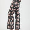 Women Batsheva | Lawyer Pant In Black Watercolor Floral Multi