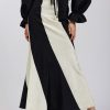 Women Batsheva | Cera Skirt In Cream & Black Moire Multi