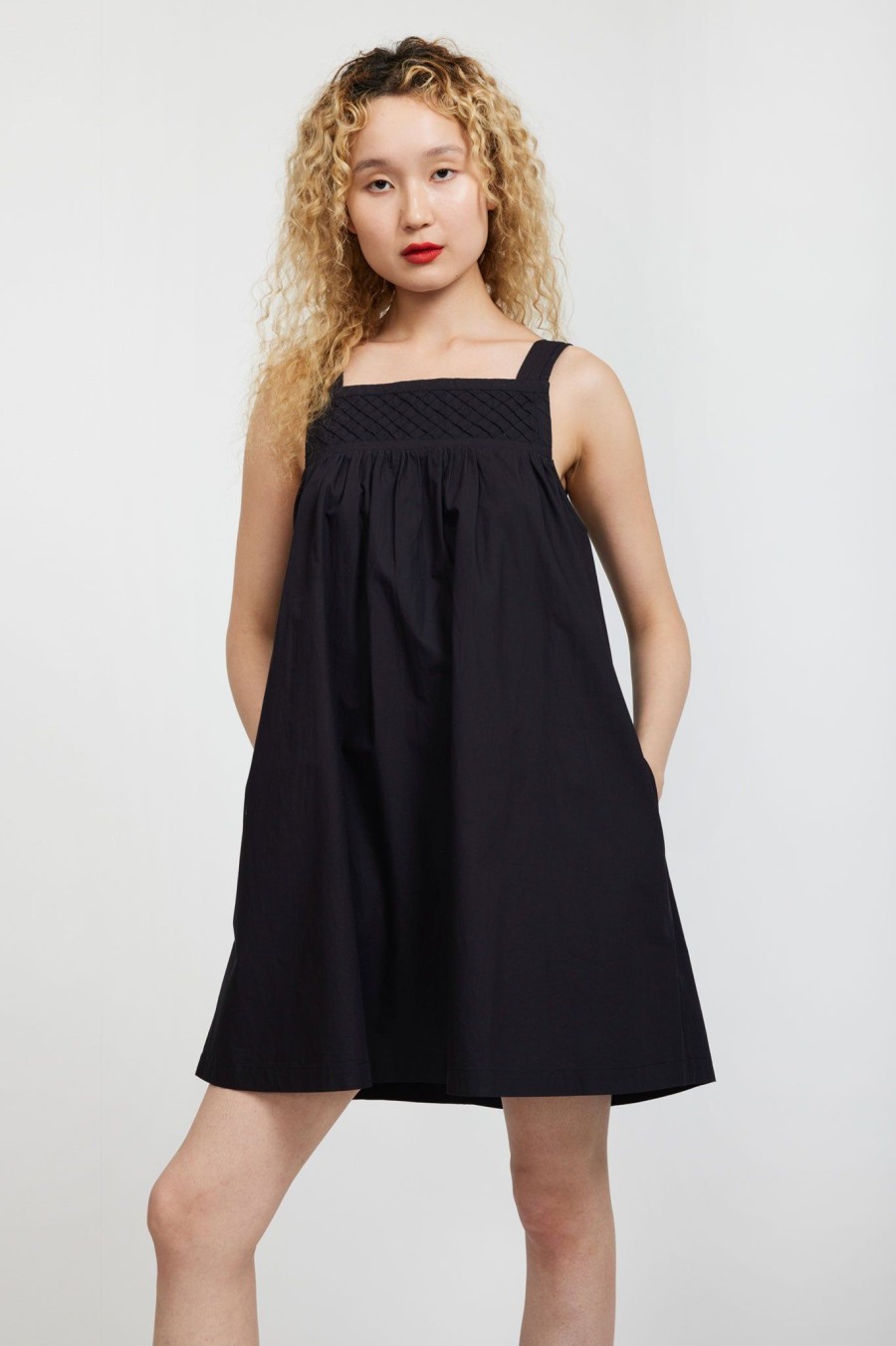 Women Batsheva | Haven Dress In Black